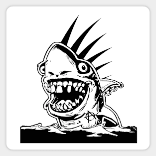 Punk Shark Magnet